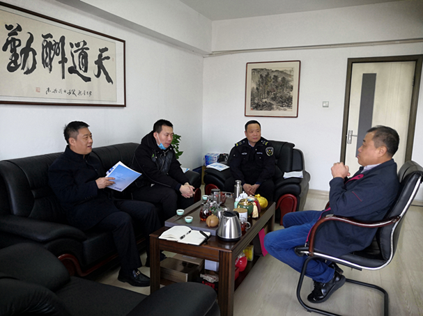 沈河區應急局領導蒞臨我公司調研