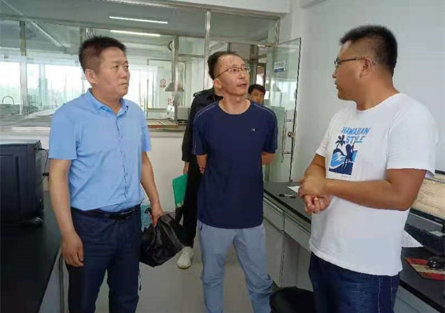 沈河環保局來我集團進行突發環境事件檢查